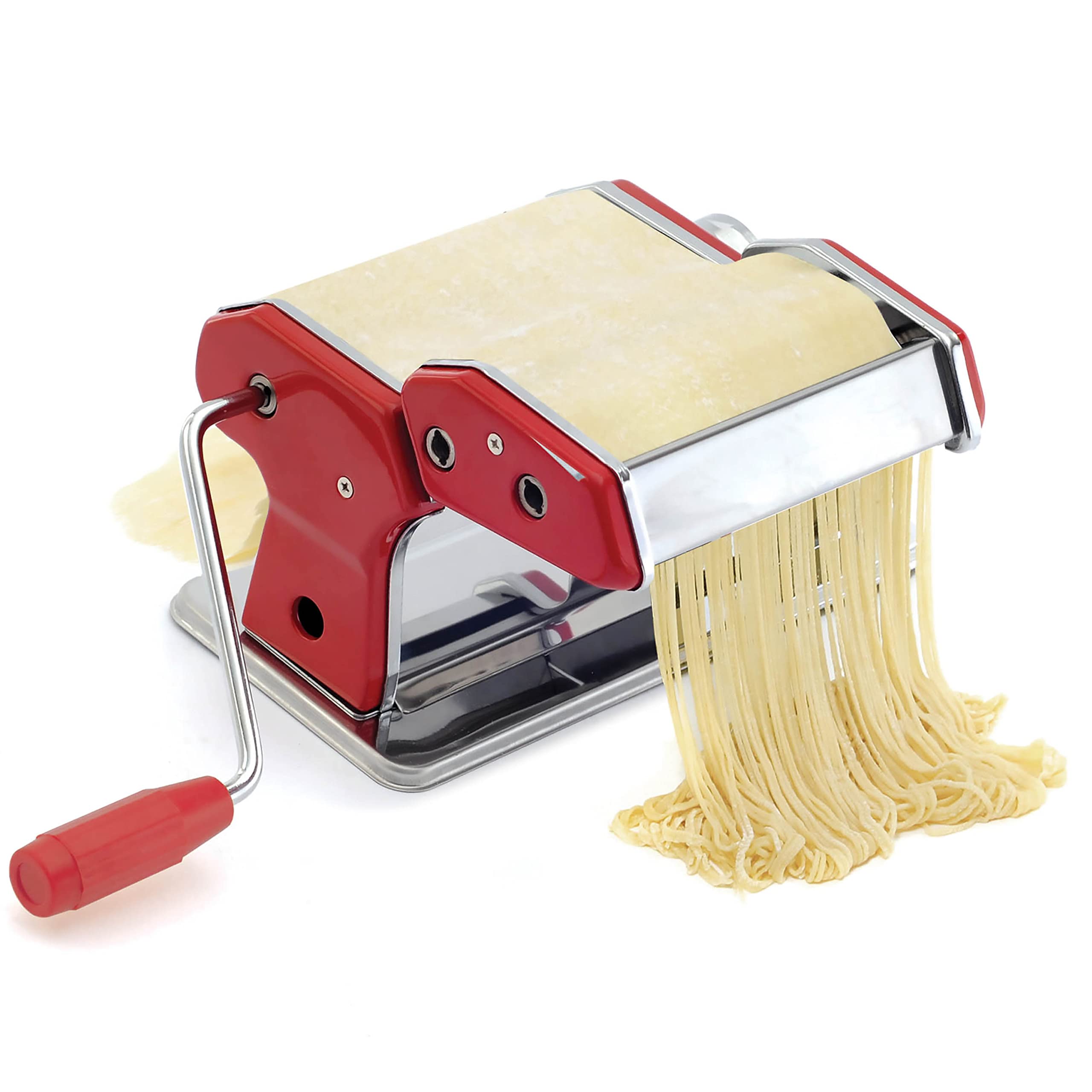 Amazon｜ノープロ パスタ製造機 手動 パスタマシーン 自家製パスタ